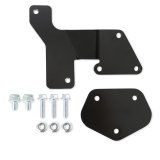 Holley Drive-By-Wire Accelerator Pedal Brackets 145-111 Brackets, Brackets, Steel, Black Powdercoated, Chevy, Pair thumbnail 5