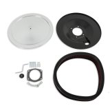 Holley RetroFilter Drive-By-Wire Air Cleaners 120-500 Cleaners, Retrofilter, Drive-By-Wire, 16 in. Round, Aluminum, Chrome, Cotton Gauze Filter, Red, GM LS 4-Bolt 92mm Throttle Body, Kit thumbnail 3