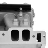 Holley EFI Hi-Ram Intake Manifolds 300-961 Manifolds, Hi-Ram, Base Only, Multi-port, Standard Deck, Aluminum, Natural, Rectangular Port, Chevrolet Big Block, Each thumbnail 1