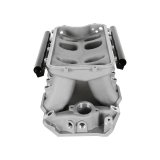 Holley EFI Hi-Ram Intake Manifolds 300-961 Manifolds, Hi-Ram, Base Only, Multi-port, Standard Deck, Aluminum, Natural, Rectangular Port, Chevrolet Big Block, Each thumbnail 6