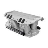 Holley EFI Hi-Ram Intake Manifolds 300-961 Manifolds, Hi-Ram, Base Only, Multi-port, Standard Deck, Aluminum, Natural, Rectangular Port, Chevrolet Big Block, Each thumbnail 7