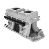 Holley Intake Manifolds, Fuel Injected 300-964 IM KIT, 2 X 4150 TOP, BBC HI-RAM SATIN thumbnail 9