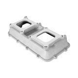 Holley Intake Manifolds, Fuel Injected 300-945 PLENUM TOP, CHEV HI-RAM, 2X4150, SATIN thumbnail 4