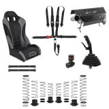Holley 2018-2021 4-Door Polaris RZR Performance Packages for 2020-2021 XP 4 TURBO, 2019-2020 TURBO S - 60-114 UTV Package, Off-Road, FX-SW lowering Springs, XDR Exhaust, Off-Road Shifter, Blow-Off Valve, Seats, Harness, Polaris, Kit thumbnail 2