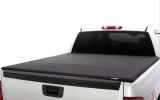 LUND Genesis Elite Tri-Fold Tonneau Covers for 2005-2011 DAKOTA, 2006-2009 RAIDER - 95888 Cover, Tri-Fold, Twill, Black, Dodge, Mitsubishi, 5.5 ft. Truck Bed Length, Each thumbnail 3