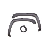 LUND Street Style Fender Flares SX106SA Flares, ABS Plastic, Black, Smooth, 1.250 in. Width, Chevy, Front, Pair thumbnail 5