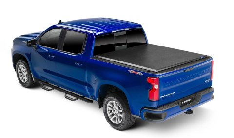 LUND Genesis Roll Up Soft Tonneau Covers 960292 Cover, Soft, Vinyl, Black, Chevy, GMC, 5.75 ft. Truck Bed Length, Each