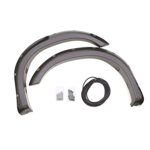 LUND RX-Rivet Style Fender Flares RX602SA Flares, Thermoplastic, Black, Smooth, 2.000 in. Width, Toyota, Front, Pair thumbnail 5