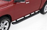 LUND 5 in. Bent Oval Composite Nerf Bars 22758768 Step Bars, Bars, Oval, Composite, Black, Diameter, Chevy, GMC, Pair thumbnail 2