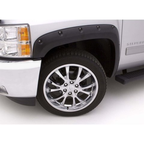 LUND RX-Rivet Style Fender Flares RX111-2S Flares, Style, Front and Rear, Black, Thermoplastic, Chevy, Set of 4 thumbnail 3