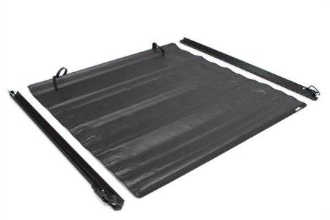 LUND Genesis Roll Up Soft Tonneau Covers for 2007-2021 TUNDRA - 960220 Cover, Soft, Vinyl, Black, Toyota, 5.5 ft. Truck Bed Length, Each