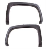 LUND RX-Rivet Style Fender Flares RX607TB Flares, RX-Rivet, Thermoplastic, Black, Textured Finish, Toyota, Rear, Pair thumbnail 1