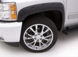 LUND RX-Rivet Style Fender Flares for 2017-2022 F-250 SUPER DUTY, F-350 F-450 DUTY - RX129SA Flares, Style, Front, Black, Thermoplastic, Ford, Pair thumbnail 2