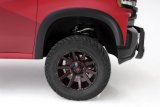 LUND Elite Series SX-Sport Fender Flares SX140TA Flares, SX Series, Black, Textured, Plastic, 0.750 in., Front, Chevrolet, Pair thumbnail 2