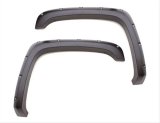 LUND RX-Rivet Style Fender Flares for 2014-2015 SILVERADO 1500 - RX113SA Flares, Style, Front, Black, Thermoplastic, Chevy, Pair thumbnail 1