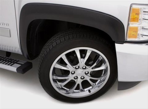 LUND SX-Sport Style Fender Flares SX120S Flares, Style, Front and Rear, Black, ABS Plastic, for Nissan, Set of 4 thumbnail 2