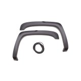 LUND Street Style Fender Flares for 2007-2014 SILVERADO 3500 HD, 2500 2007-2013 1500 - SX106TA Flares, ABS Plastic, Black, Textured, 1.250 in. Width, Chevy, Front, Pair thumbnail 5