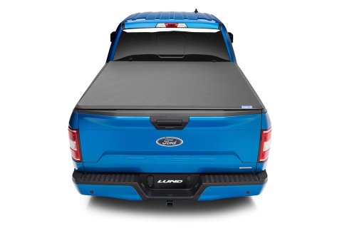 LUND Genesis Elite Tri-Fold Tonneau Covers for 2021-2024 F-150 - 958115 Cover, Tri-Fold, Twill, Black, Ford, F-150, 6.5 ft. Bed, Each