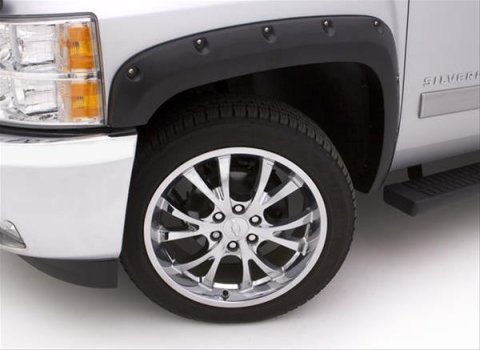 LUND RX-Rivet Style Fender Flares RX120T Flares, Style, Front and Rear, Textured Black, Thermoplastic, for Nissan, Set of 4 thumbnail 2