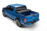 LUND Genesis Elite Tri-Fold Tonneau Covers 95854 Covers, Tri-Fold, Soft Style, Folding, Twill, Black, 6.75 ft. Truck Bed Length, Chevrolet, GMC, Each thumbnail 4