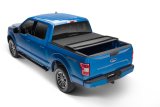 LUND Genesis Elite Tri-Fold Tonneau Covers 95854 Covers, Tri-Fold, Soft Style, Folding, Twill, Black, 6.75 ft. Truck Bed Length, Chevrolet, GMC, Each thumbnail 5
