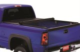 LUND Genesis Roll Up Soft Tonneau Covers for 2008 DAKOTA, 2006-2009 RAIDER - 96087 Cover, Soft, Vinyl, Black, Dodge, Mitsubishi, RAM, 6.5 ft. Truck Bed Length, Each thumbnail 1