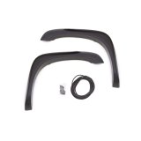 LUND Extra-Wide Style Fender Flares EX203SA Flares, Extra Wide, Thermoplastic, Smooth Black, Dodge, Front, Pair thumbnail 4