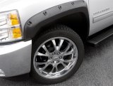 LUND RX-Rivet Style Fender Flares for 2019-2021 SILVERADO 1500, 2022 1500 LTD - RX140TB Flares, Style, Rear, Textured Black, Thermoplastic, Chevy, Pair thumbnail 1