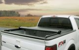 LUND Genesis Roll Up Soft Tonneau Covers for 2019-2023 RANGER - 960113 Cover, Soft, Vinyl, Black, Ford, 6 ft. Truck Bed Length, Each thumbnail 1