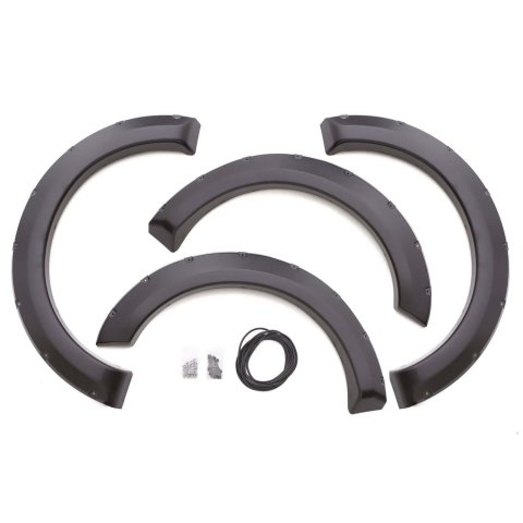 LUND RX-Rivet Style Fender Flares for 2011-2016 F-250 SUPER DUTY, F-350 DUTY - RX314S Flares, Thermoplastic, Black, Smooth, 2.250 in. Width, Ford, Set of 4 thumbnail 5