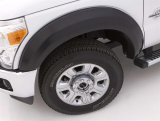 LUND Extra-Wide Style Fender Flares EX314SB Flares, Extra Wide, Thermoplastic, Smooth Black, Ford, Rear, Pair thumbnail 1
