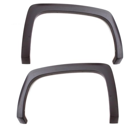 LUND SX-Sport Style Fender Flares SX111TA Flares, Style, Front, Textured Black, ABS Plastic, Chevy, Pair