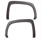 LUND Street Style Fender Flares for 2014-2015 SIERRA 1500 - SX117TB Flares, Style, ABS Plastic, Textured Black, GMC, Rear, Pair thumbnail 1