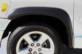 LUND Extra-Wide Style Fender Flares EX203TA Flares, Extra Wide, Thermoplastic, Textured Black, Dodge, Front, Pair thumbnail 4