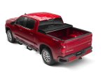 LUND Genesis Tri-Fold Tonneau Covers 950195 Covers, Tri-Fold, Soft Style, Folding, Vinyl, Black, 8 ft. Truck Bed Length, Chevrolet, GMC, Each thumbnail 4