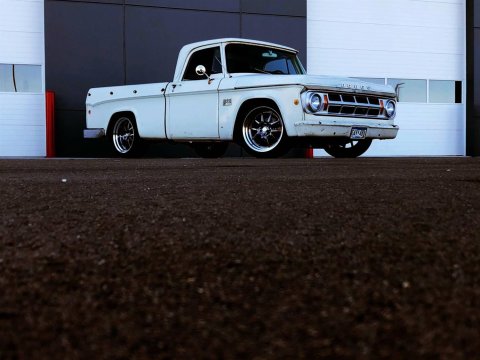 QA1 1961-71 D100 Independent Front Suspensions for 1968-1971 PICKUP, 1961-1967 SERIES - 52615-S600 Suspension Package, IFS, Front, 5 in. to 6 in. Drop, Single Adjustable Coilover, 600 lbs./in. Spring Rate, Tubular Arms, Dodge, Kit thumbnail 2