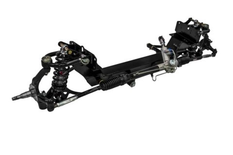 QA1 1961-71 D100 Independent Front Suspensions for 1968-1971 PICKUP, 1961-1967 SERIES - 52615-S600 Suspension Package, IFS, Front, 5 in. to 6 in. Drop, Single Adjustable Coilover, 600 lbs./in. Spring Rate, Tubular Arms, Dodge, Kit thumbnail 5