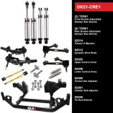 QA1 Level 1 Full Vehicle Drag Racing Suspension Kits for 1970-1974 BARRACUDA, CHALLENGER, CUDA - DK21-CRE1 Handling Packages, Racing, Shocks/Struts, Control Arms, K-member, Dodge, Plymouth, Kit thumbnail 1