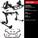 QA1 Level 3 Full Vehicle Handling Suspension Kits HK23-CRB1 Packages, Handling, Coil Springs, Shocks/Struts, Sway Bars, Control Arms, 0-2.000 in. Drop, Dodge, Plymouth, Kit thumbnail 1