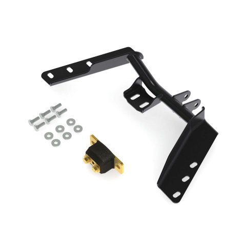 QA1 Torque Arm Crossmembers for 1982-1992 CAMARO, FIREBIRD - 52125 Crossmember, Tunnel Mounted, Steel, Black, 4L60E Transmission, Chevy, Pontiac, Each