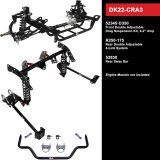 QA1 Level 2 Full Vehicle Drag Racing Suspension Kits DK22-CRA3 Handling Packages, Racing, Coil Springs, Shocks/Struts, Control Arms, Rear Sway Bar, 0-2.000 in. Drop, Dodge, Plymouth, Kit thumbnail 1