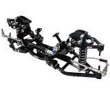 QA1 1963-72 C10 Coilover Conversion Systems for 1963-1972 PICKUP - 52622-M650 Front Suspension Package, Steel, Black Powdercoated, Tubular, Hydraulic Power Assist, Double Adjustable, MOD Series, 650 lbs./in., Chevy, Kit thumbnail 2