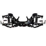 QA1 1963-72 C10 Coilover Conversion Systems for 1963-1972 PICKUP - 52622-M750 Front Suspension Package, Steel, Black Powdercoated, Tubular, Hydraulic Power Assist, Double Adjustable, MOD Series, 750 lbs./in., Chevy, Kit thumbnail 4