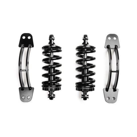 QA1 Spring Slider Kits for 1982-1992 CAMARO, FIREBIRD - SS304-07850 Sliders, Coil Springs, Steel, Black, 850lb Springs, Chevy, Pontiac, Kit