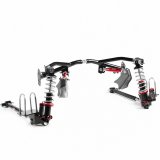 QA1 Four Link Conversion Kits for 1970-1981 CAMARO, FIREBIRD - R357-170 Rear Suspension, 4 Conversion, Triangulated, Double Adjustable, 170 lbs/in, Springs, Trailing Arm, Black Powdercoated, Chevrolet, Pontiac, Kit thumbnail 6