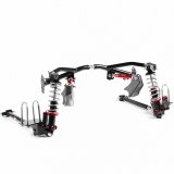 QA1 Four Link Conversion Kits for 1970-1981 CAMARO, FIREBIRD - R357-170 Rear Suspension, 4 Conversion, Triangulated, Double Adjustable, 170 lbs/in, Springs, Trailing Arm, Black Powdercoated, Chevrolet, Pontiac, Kit thumbnail 7