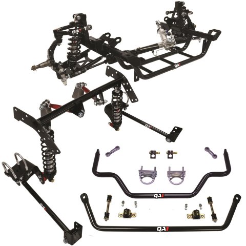 QA1 Level 2 Full Vehicle Handling Suspension Kits HK32-CRA2 Packages, Handling, Coil Springs, Shocks/Struts, Sway Bars, Control Arms, 2.000-4.000 in. Drop, Dodge, Plymouth, Kit