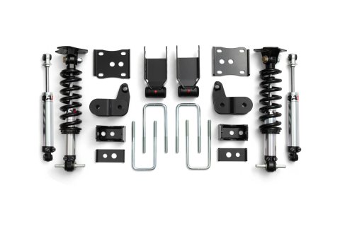 QA1 Lowering Kits for 2015-2020 F-150 - LK02-FF01 Suspension Kit, Coilover, Flip Kit, Double Adjustable Shocks, 1-3 in. Front, 3.5-5.5 in. Rear, 2WD, Ford, Kit