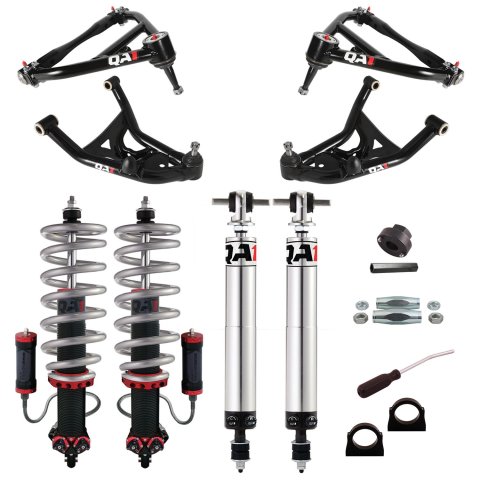 QA1 Level 3 Full Vehicle Drag Racing Suspension Kits for 1970-1981 CAMARO, FIREBIRD - DK23-GMF2 Handling Packages, Racing, Front Coil Springs, Front Shocks/Struts, Control Arms, 0-2.000 in. Drop Front, Chevy, Pontiac, Kit