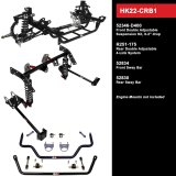 QA1 Level 2 Full Vehicle Handling Suspension Kits HK22-CRB1 Packages, Handling, Coil Springs, Shocks/Struts, Sway Bars, Control Arms, 0-2.000 in. Drop, Dodge, Plymouth, Kit thumbnail 1